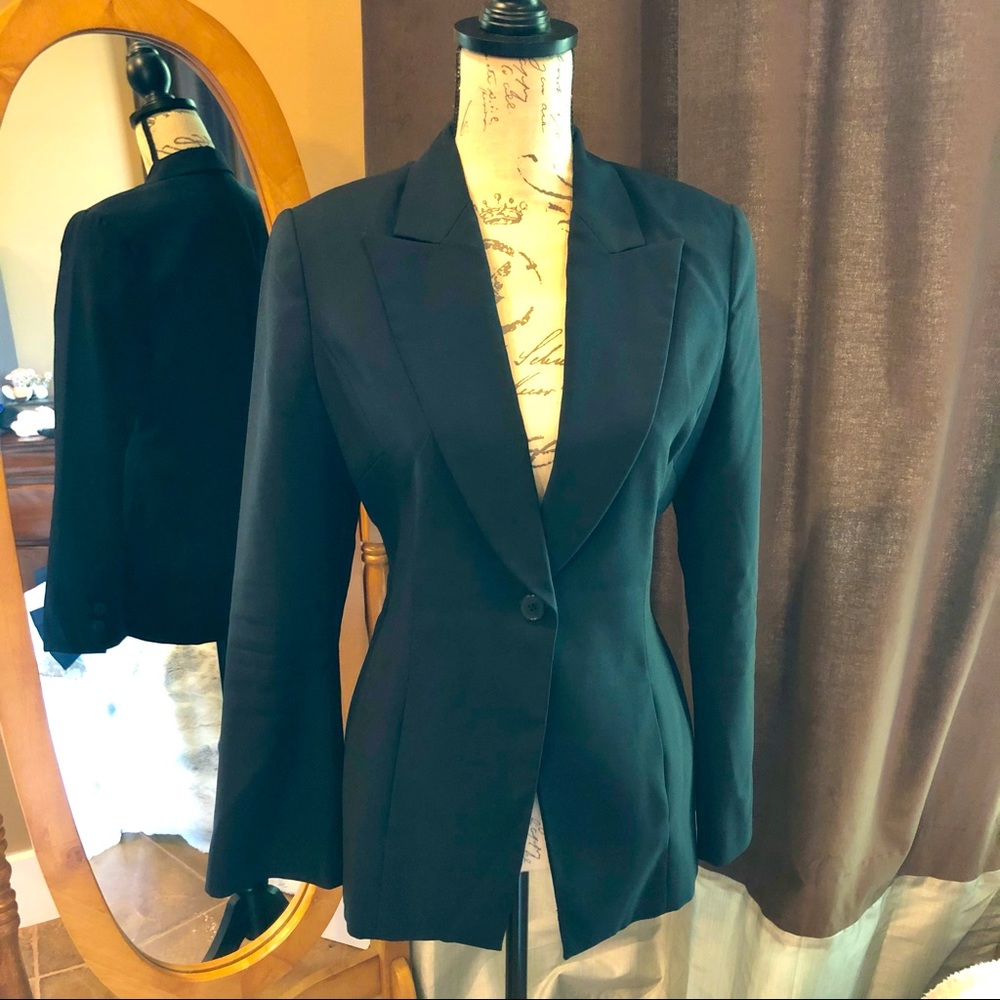 Navy two piece suit